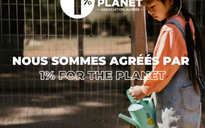 Nous sommes agréés 1% For The Planet